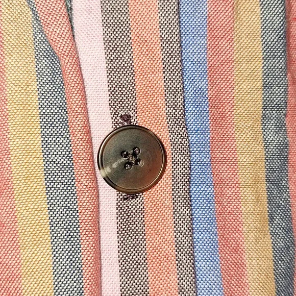 Madewell lined mini tank dress scoop neck button front - Small - Picture 10 of 11